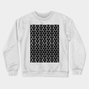 Silver Metallic Crewneck Sweatshirt